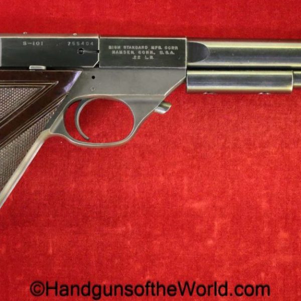 High Standard, Model S-101, .22lr, US, Military, Hi Standard, Hi-Standard, S-101, S101, S 101, 22, .22, 22lr, handgun, pistol, C&R, collectible, model