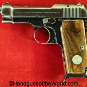 Beretta, 1931, 7.65mm, Straight Grip, Dated 1933, 1933, handgun, pistol, C&R, collectible, model, pocket, 7.65, 32, .32, acp, auto, Italy, Italian