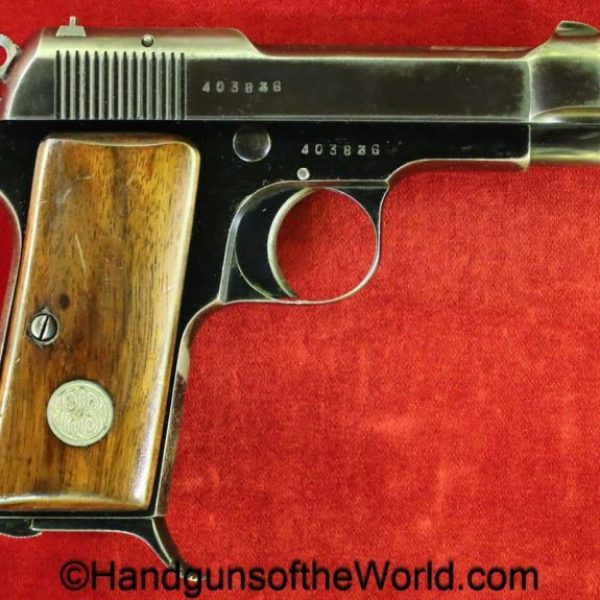 Beretta, 1931, 7.65mm, Straight Grip, Dated 1933, 1933, handgun, pistol, C&R, collectible, model, pocket, 7.65, 32, .32, acp, auto, Italy, Italian