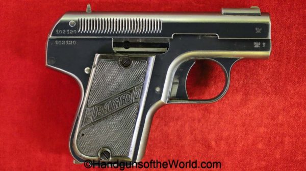 Bayard, 1908, 7.65mm, German, WWI, Germany, WW1, handgun, pistol, C&R, collectible, Pocket, VP, Vest Pocket, Model, Belgian, Belgium, 32, .32, acp, auto, 7.65