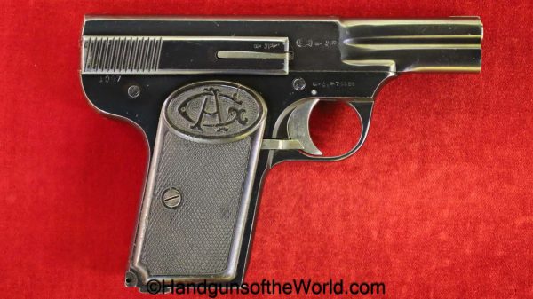 Armand Gavage, Pocket, 7.65mm, French Contract, Belgian, Belgium, handgun, pistol, C&R, collectible, 7.65, 32, .32, acp, auto, Armand, Gavage
