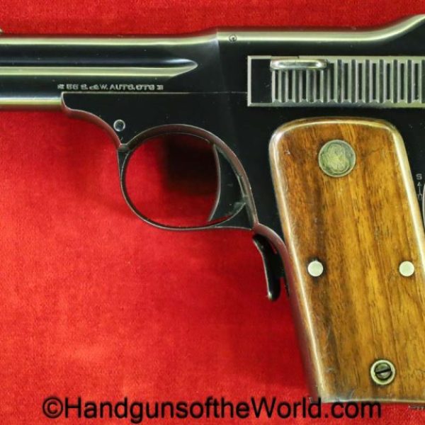 S&W, 1913, .35, 2nd, Variation, Fantastic, Type, Variant, second, handgun, pistol, C&R, collectible, model, 35, American, Americana, USA, US, Smith and Wesson
