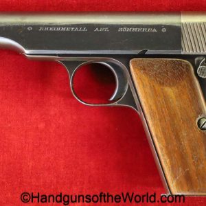 Rheinmetall, Pocket, 7.65mm, Made in Germany, German, Germany, handgun, pistol, C&R, collectible, 7.65, 32, .32, acp, auto, Dreyse, New Model, Neu Modell