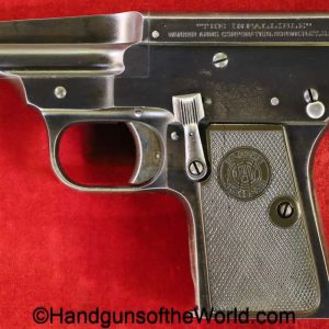 Warner Arms, The Infallible, .32, Type II, Type 2, Davis Warner, Warner, Infallible, handgun, pistol, C&R, collectible, Pocket, 7.65, 7.65mm, 32, acp, auto