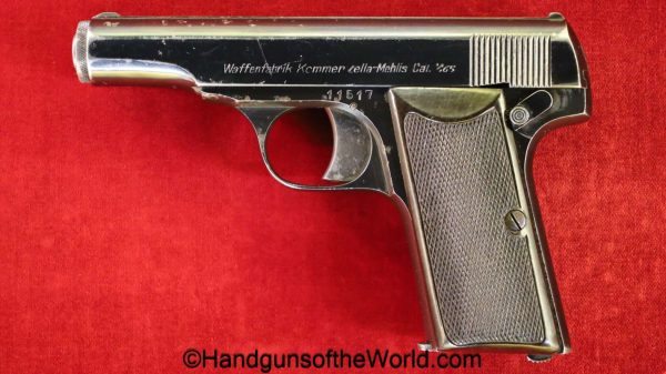 Kommer, Model IV, 7.65mm, German, Eagle N, Proofed, E/N, Eagle/N, Germany, WWII, WW2, Model 4, pocket, Model, IV, 4, 7.65, 32, .32, acp, auto