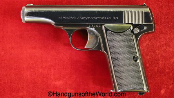 Kommer, Model IV, 7.65mm, German, Eagle N, Proofed, E/N, Eagle/N, Germany, WWII, WW2, handgun, pistol, C&R, collectible, Model, 4, IV, Model 4, Pocket