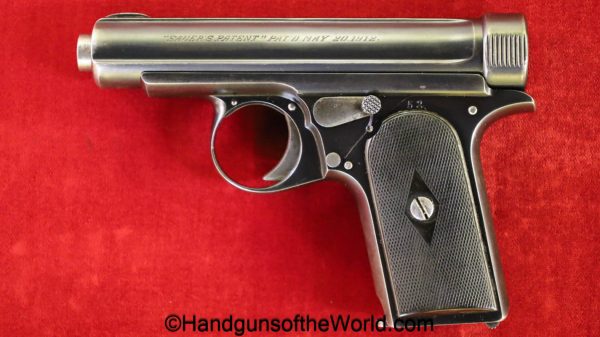 Sauer, 1913, 7.65mm, Earliest, Known, Export Model, with Box, Boxed, handgun, pistol, C&R, collectible, German, Germany, pocket, Model, Export, 7.65, 32, .32