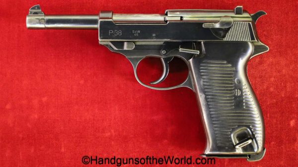 Mauser, P-38, SVW 46, 9mm, Rare, L Suffix, Consecutive Pair, Consecutive, Set, Pair, handgun, pistol, C&R, collectible, svw, 46, 1946, P38, P 38, P.38