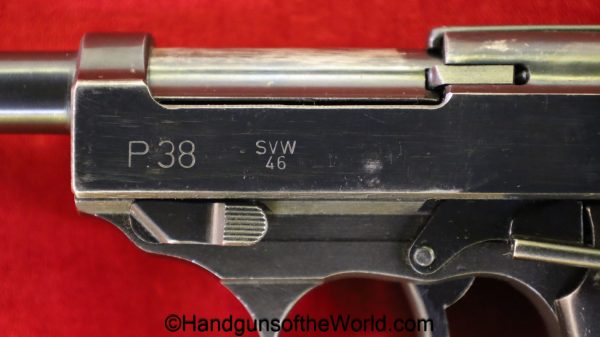 Mauser, P-38, SVW 46, 9mm, Rare, L Suffix, Consecutive Pair, Consecutive, Set, Pair, handgun, pistol, C&R, collectible, svw, 46, 1946, P38, P 38, P.38