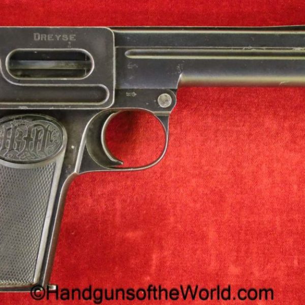 Dreyse, 1910, 9mm, Matching Magazine, Matching Mag, German, Germany, WWI, WW1, handgun, pistol, C&R, collectible, Model, Matching Clip, hand gun