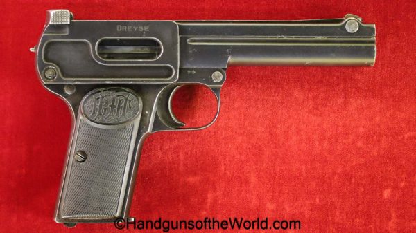 Dreyse, 1910, 9mm, Matching Magazine, Matching Mag, German, Germany, WWI, WW1, handgun, pistol, C&R, collectible, Model, Matching Clip, hand gun