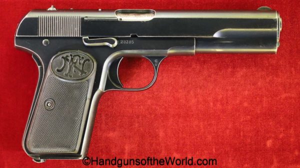 FN, 1903, Browning, 9mm, Wooden, Holster Stock, Stock, Stocked, Holster, handgun, pistol, C&R, collectible, Slotted, Belgian, Belgium, BL, Long