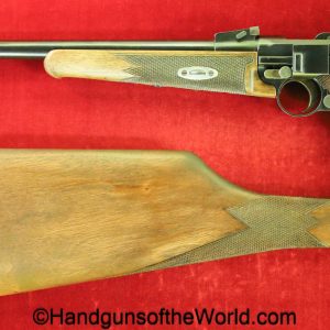DWM, 1902, Carbine, .30, with Stock, 30, Old Model, Old, Model, German, Germany, handgun, pistol, C&R, collectible, 7.65, 7.65mm, Para, Parabellum, P