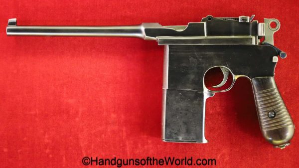 Chinese, 1896, Broomhandle, 7.63mm, 20 shot, Mock up, with Stock, Stocked, handgun, pistol, C&R, collectible, C96, 7.63, China, 20, Shot, Warlord, War Lord