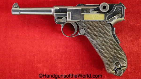 DWM, M-11, Dutch, Luger, 9mm, 1st Infantry, Division Marked, Holland, Netherlands, The Netherlands, handgun, pistol, C&R, collectible, M11, M.11, M 11