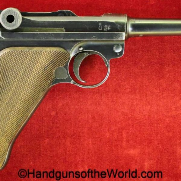 Erfurt, 1918, P.08, Luger, 9mm, German, WWI, WW1, Germany, handgun, pistol, C&R, collectible, P08, P 08, P-08, Matching Magazine, Matching Mag, Matching Clip