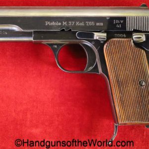 Femaru, P.Mod 37, 7.65mm, Very Early, JHV 41, WWII, WW2, German, Germany, handgun, pistol, C&R, collectible, jhv, 41, 1941, pocket, 7.65, 32, .32, acp, auto