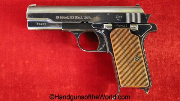 Femaru, P.Mod 37, 7.65mm, Late, JHV41, German, WWII, Matching Magazine, Matching mag, handgun, pistol, C&R, collectible, Germany, WW2, 1941, jhv, 41, 32, .32