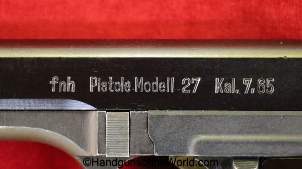 CZ-27, 7.65mm, German, WWII, Fantastic, Germany, WW2, handgun, pistol, C&R, collectible, CZ, 27, CZ27, CZ 27, 7.65, 32, .32, acp, auto, Pocket, Czech