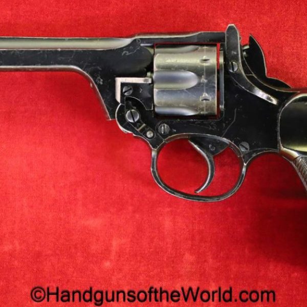 Enfield, No2, MKI**, .38S&W, Tankers Model, Tanker, handgun, revolver, C&R, collectible, 1942, WWII, WW2, British, English, 38, .38, S&W, -200, 200, No.2