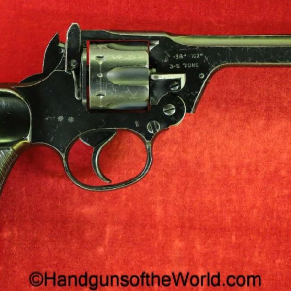 Enfield, No2, MKI**, .38S&W, Tankers Model, Tanker, handgun, revolver, C&R, collectible, 1942, WWII, WW2, British, English, 38, .38, S&W, -200, 200, No.2