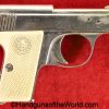 Menz, Liliput, Model 1927, 4.25mm, Tiny, Vest Pocket, Factory Nickel, German, Germany, 1927, 4.25, VP, handgun, pistol, C&R, collectible, Nickel, Model