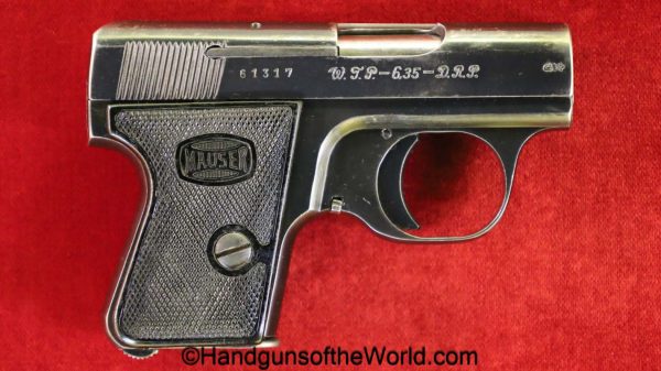 Mauser, WTPII, 6.35mm, Full Rig, German, Germany, handgun, pistol, C&R, collectible, VP, Vest Pocket, WTP, II, 2, WTP-II, WTP II, 6.35, 25, .25, acp, auto