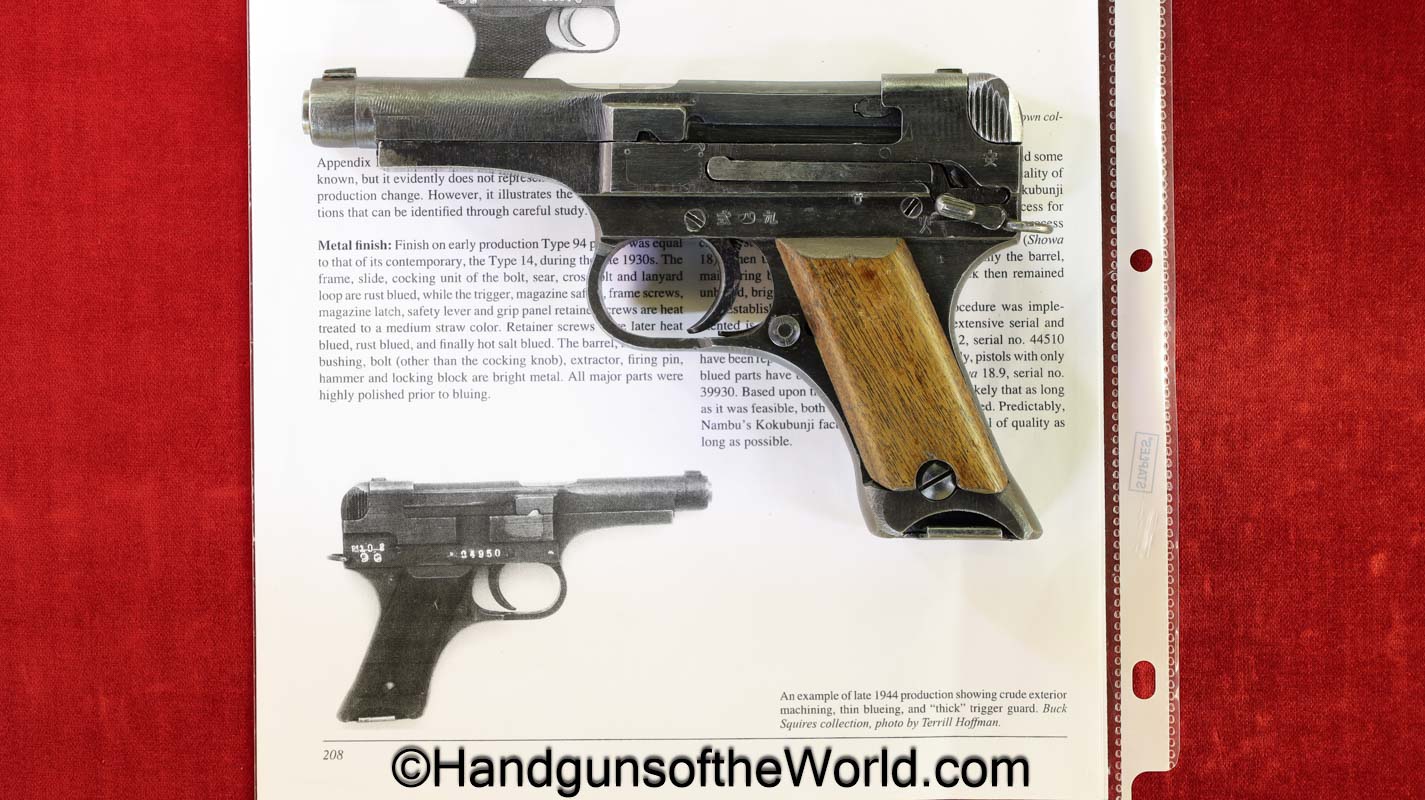 Nambu Type 94, 19.8 Date, 8mm, Matching Magazine-Published