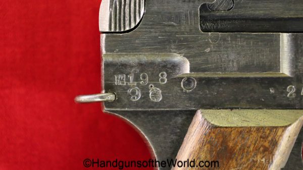 Nambu, Type 94, 19.8, Date, 8mm, Matching Magazine, Published, handgun, pistol, C&R, collectible, Japan, Japanese, August, 1944, Matching Mag, WWII, WW2