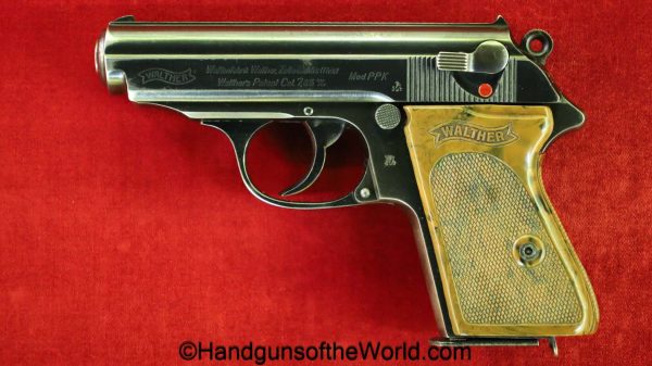 Walther, PPk, 7.65mm, German, WWII, WW2, handgun, pistol, C&R, collectible, military, 359, E/359, E359, pocket, 7.65, 32, .32, acp, auto, hand gun