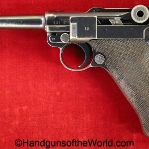 Mauser, P.08, Luger, S/42, 1937, German, WWII, Germany, WW2, handgun, pistol, C&R, collectible, P08, P 08, P-08, S42, S-42, S, 42, NSDAP, vintage, classic