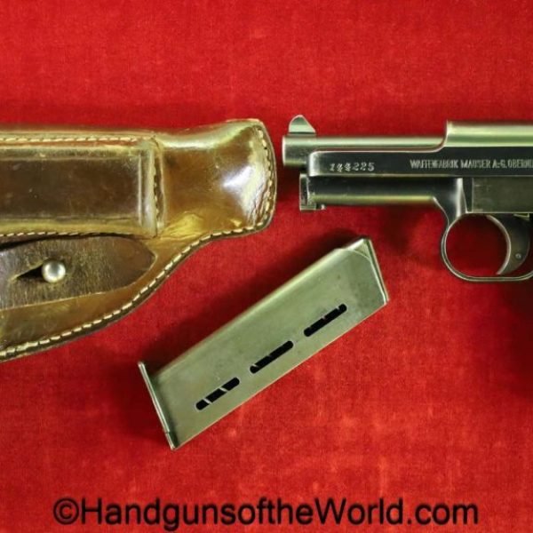 Mauser, 1914, German, WWI, Full Rig, Germany, handgun, pistol, C&R, collectible, model, 7.65, 7.65mm, 32, .32, acp, auto, pocket, with Holster, Model 1914