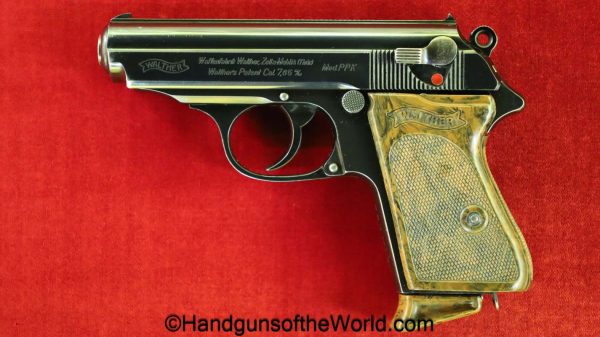 Walther, PPk, 7.65mm, WWII, RFV, WW2, German, Germany, handgun, pistol, C&R, collectible, 7.65, 32, .32, acp, auto, pocket, hand gun, vintage, rare