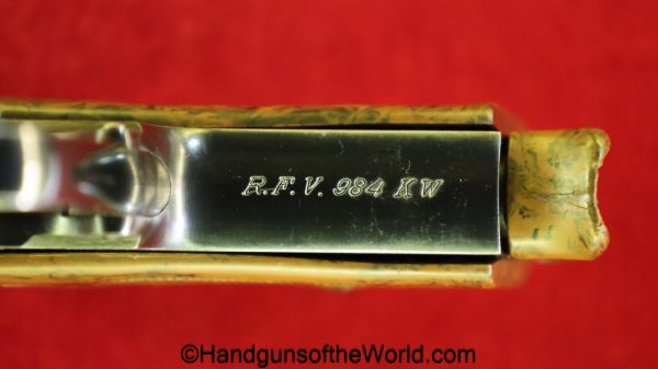 Walther, PPk, 7.65mm, WWII, RFV, WW2, German, Germany, handgun, pistol, C&R, collectible, 7.65, 32, .32, acp, auto, pocket, hand gun, vintage, rare