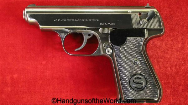 Sauer, 38H, 7.65mm, Police, Eagle C, Full Rig, E/C, Eagle/C, handgun, pistol, C&R, collectible, German, Germany, WWII, WW2, pocket, 7.65, 32, .32, acp, auto