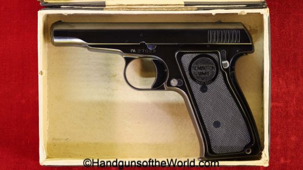 Remington, Model PA51, .380, Early Model, Mint, in Box, Boxed, PA51, PA, 51, Model, 51, PA-51, PA 51, handgun, pistol, C&R, collectible, pocket, 380, acp