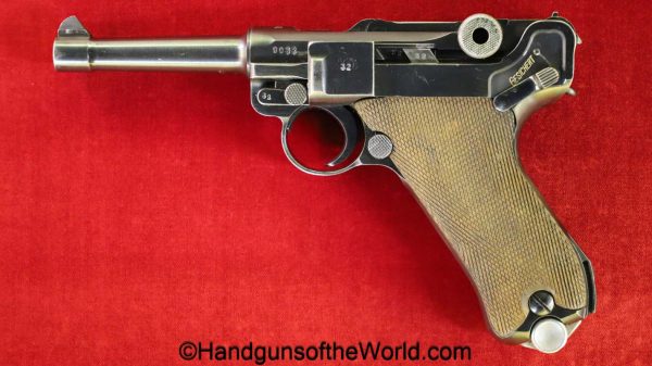 Mauser, P.08, Luger, S/42, 1937, 9mm, German, WWII, Matching Magazine, Matching Mag, Germany, WW2, handgun, pistol, C&R, collectible, P08, P 08, P-08