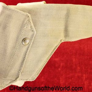 Enfield, No2, MKI*, Revolver, Holster, with Belt, Tan, canvas, with brass fittings, Bagcraft Ltd-1943, original, collectible, 1943, British, English