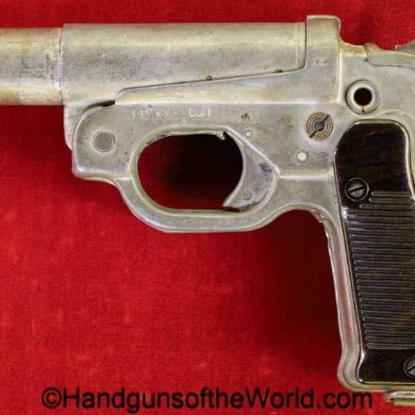 German, LP-42, 26.5mm, Flare Pistol, WWII, WW2, Germany, handgun, flare, pistol, collectible, euh, LP42, LP.42, LP 42, 26.5, military, proofed, WaA