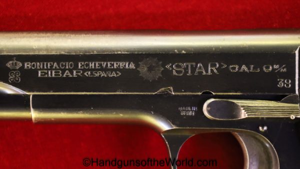 Star, Model 1922, 9mm, Spanish, Military, Matching Magazine, Matching Mag, Spain, 1922, handgun, pistol, C&R, collectible, model, Matching Clip