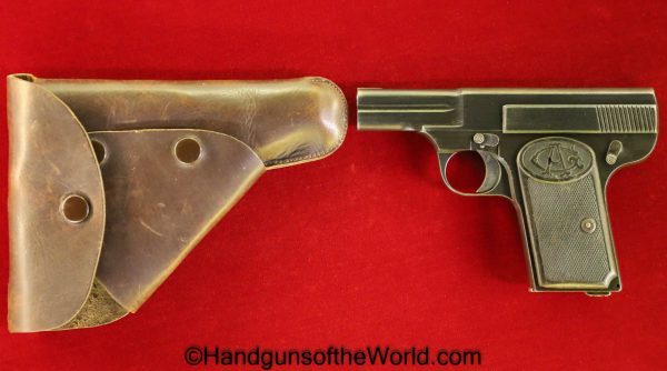 Armand Gavage, Pocket, 7.65mm, German, Test Proofed, Superb, Germany, WWII, WW2, handgun, pistol, C&R, collectible, 32, .32, 7.65, Gavage, Armand, acp, auto