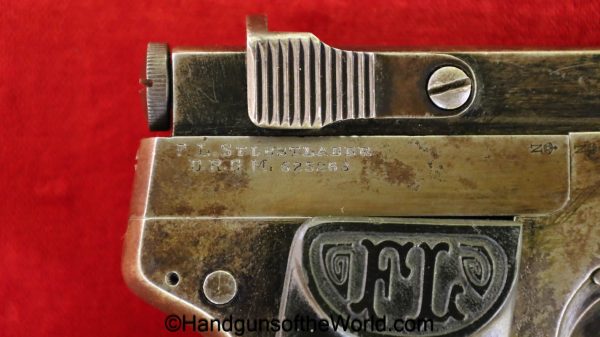 Langenhan, Army Model, 7.65mm, 2nd Variation, Army, Model, German, Germany, handgun, pistol, C&R, collectible, pocket, 7.65, 32, .32, acp, auto