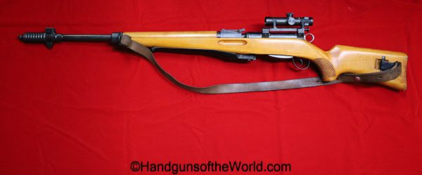Swiss, ZFK 31/55, Sniper, 7.5mm, Matching Scope, Matching Scope Can, rifle, C&R, collectible, ZFK, 55, 31, 31/55, Switzerland, 7.5, ZFK 55, ZFK-55
