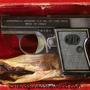 Bernardelli, VB, Auto, .22 Long, Vest Pocket, with Box, Boxed, 22, .22, L, Long, Italy, Italian, handgun, pistol, C&R, collectible, 1967, VP, VB Auto
