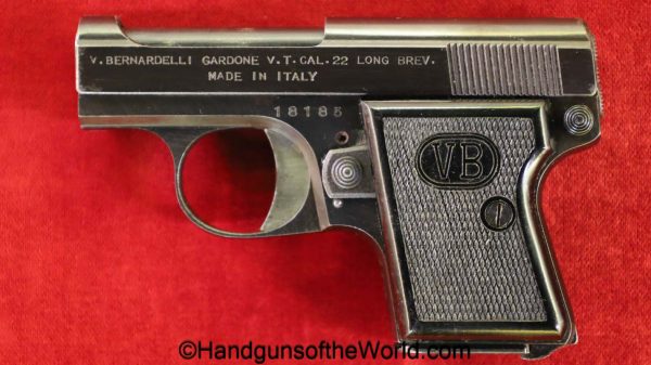 Bernardelli, VB, Auto, .22 Long, Vest Pocket, with Box, Boxed, 22, .22, L, Long, Italy, Italian, handgun, pistol, C&R, collectible, 1967, VP, VB Auto