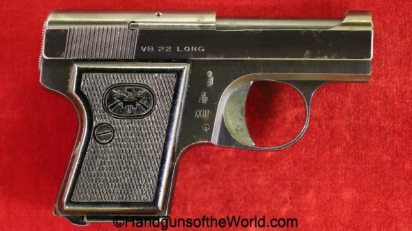 Bernardelli, VB, Auto, .22 Long, Vest Pocket, with Box, Boxed, 22, .22, L, Long, Italy, Italian, handgun, pistol, C&R, collectible, 1967, VP, VB Auto
