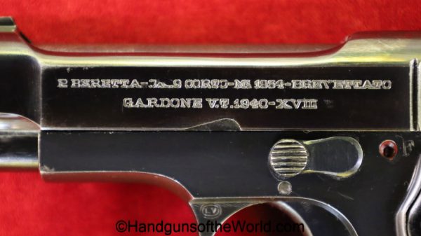 Beretta, 1934, .380, Full Rig, with WWII Airforce Capture Paper, WWII, WW2, Capture Paper, 380, handgun, pistol, C&R, collectible, WWII, WW2, 1940, model