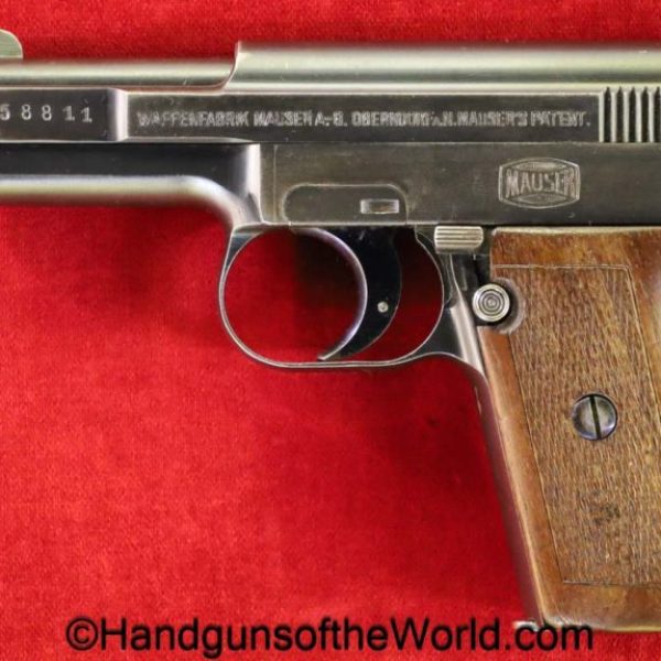 Mauser, 1910, 6.35mm, Late, Side Latch, Model, handgun, pistol, C&R, collectible, German, Germany, 6.35, 25, .25, acp, auto, pocket, VP, Vest Pocket