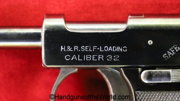 H&R, Self Loading, .32acp, 32, .32, acp, auto, 7.65, 7.65mm, pocket, handgun, pistol, C&R, collectible, Self-Loading, American, America, Americana, US, USA