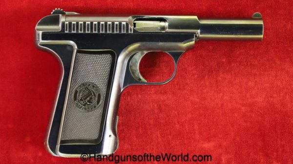 Savage, 1907, .32acp, High Polish Blue, American, Americana, handgun, pistol, C&R, collectible, 32, .32, acp, auto, 7.65, 7.65mm, pocket, model